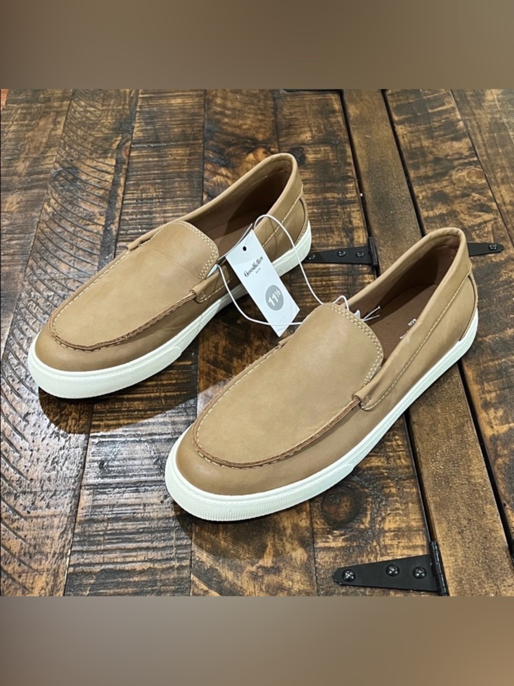 Goodfellow & Co Tan Slip-On Loafers